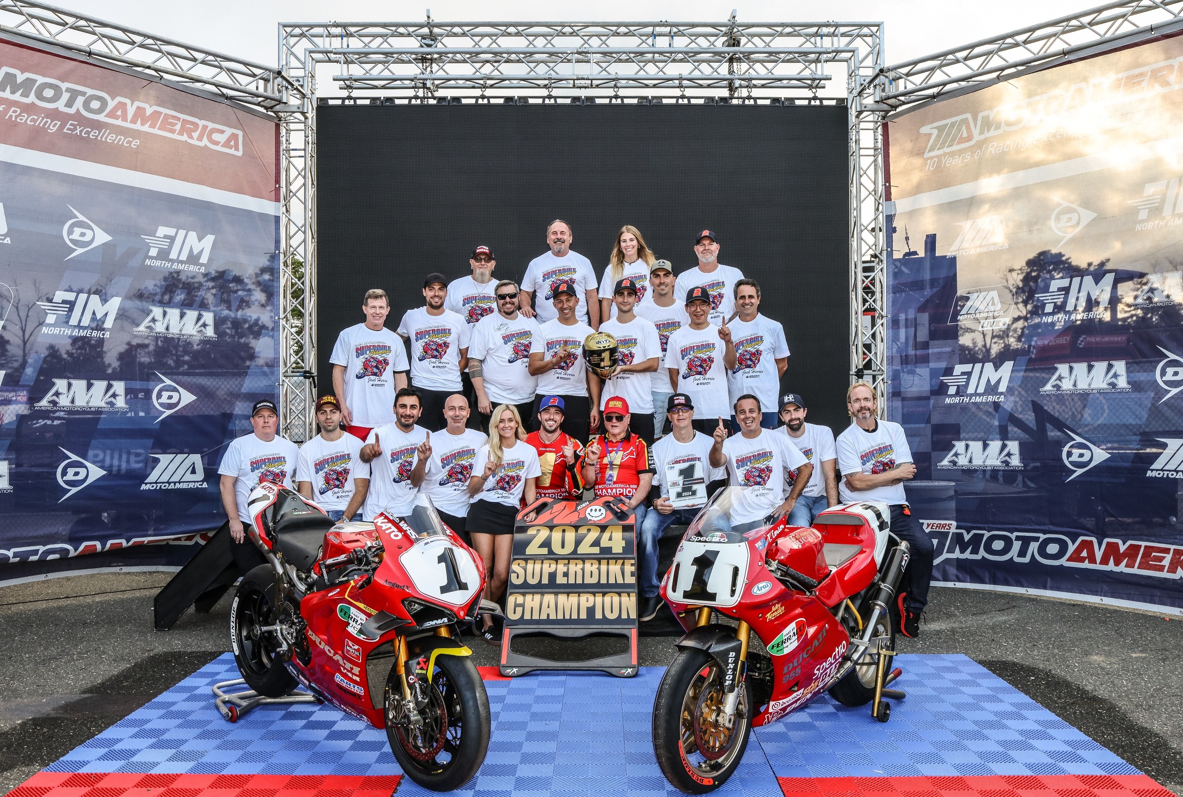 Warhorse HSBK Racing Ducati takes the first AMA Ducati Superbike title in 30 years